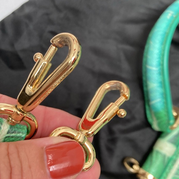 Miss Sicily tropical leaf style bag made in China - Picture 3 of 7